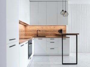 Los Angeles white kitchen cabinets